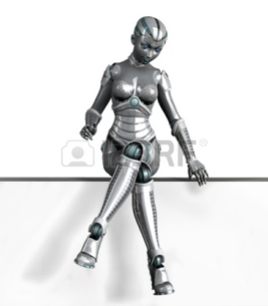11122752-robot-sitting-on-border